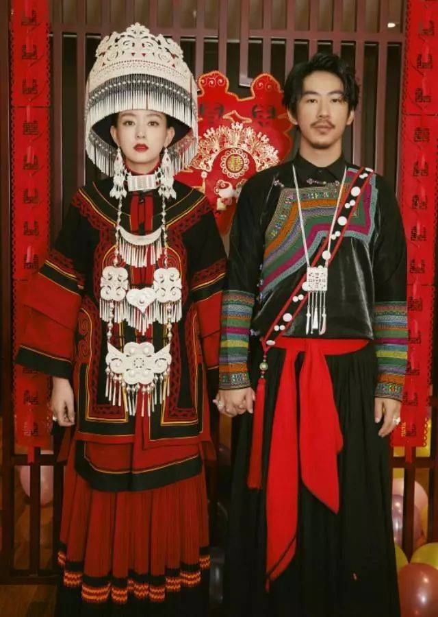 彝人视角彝族结婚图片