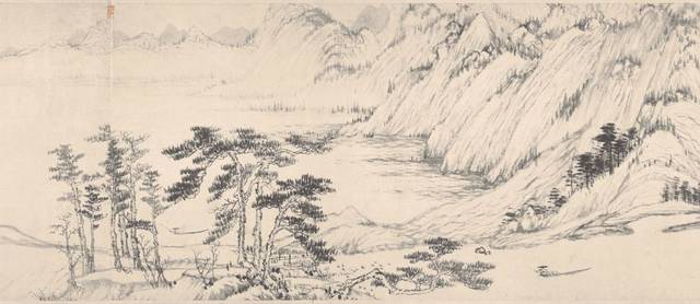 传世名画《富春山居图》（高清全卷）_搜狐网