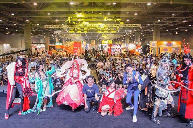 吴宣仪全职高手剑网3齐助阵,酷狗蘑菇萤火虫漫展45万人次爆场