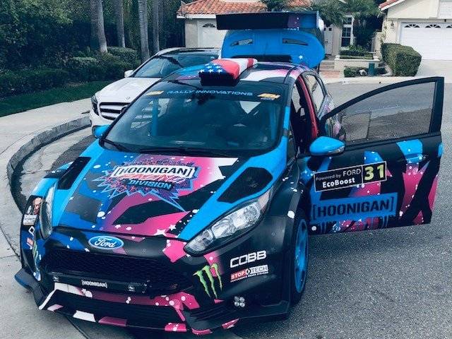 330马力,hoonigan风格的嘉年华st改装拉力赛车