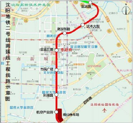 2号延长线地铁线路图图片