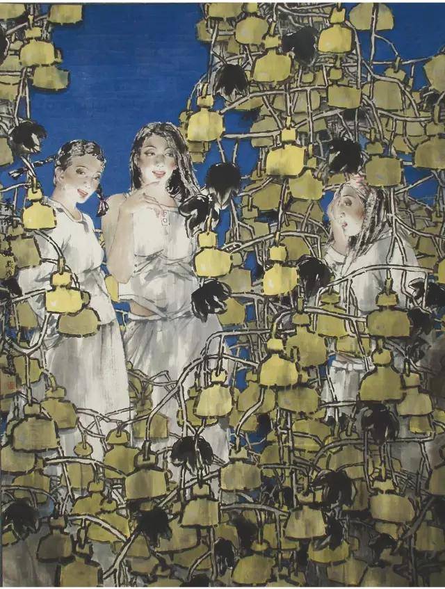 中国画名家——画家李金峰人物画欣赏