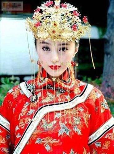 10大女星古装结婚照排名,唐嫣垫底,赵丽颖第二