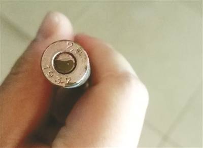 意外发现了175枚步枪子弹