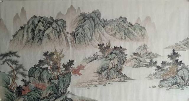 工笔山水画在线条和色彩运用上,需要把握哪些内容?