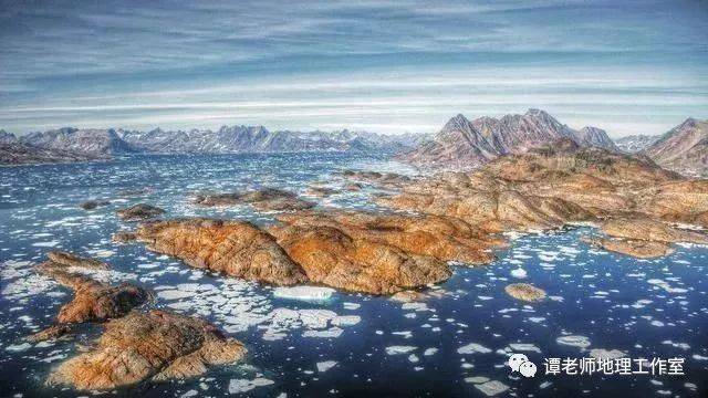 格陵蘭島夏季景觀