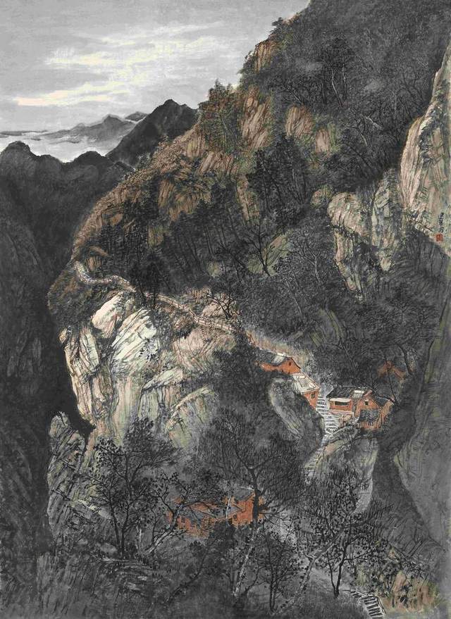 中国山水画艺术家余建华作品赏析_手机搜狐网