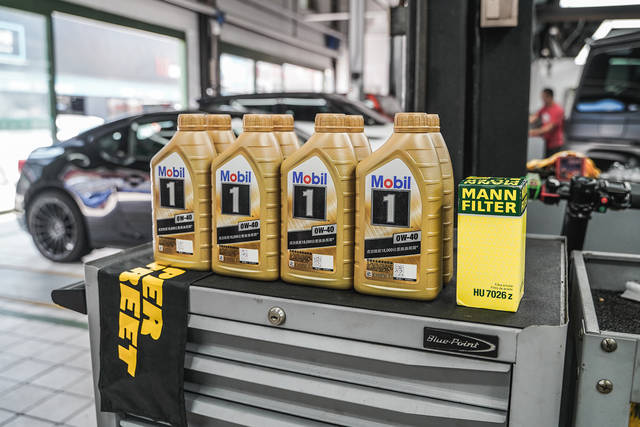 superstreet保养日记-保时捷boxster981更换美孚1号0w-40全合成机油