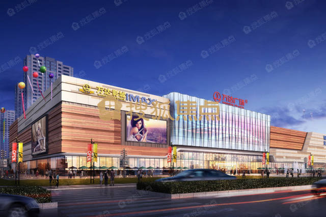 富力万达广场预计下半年开启招商 富力城7#楼在售