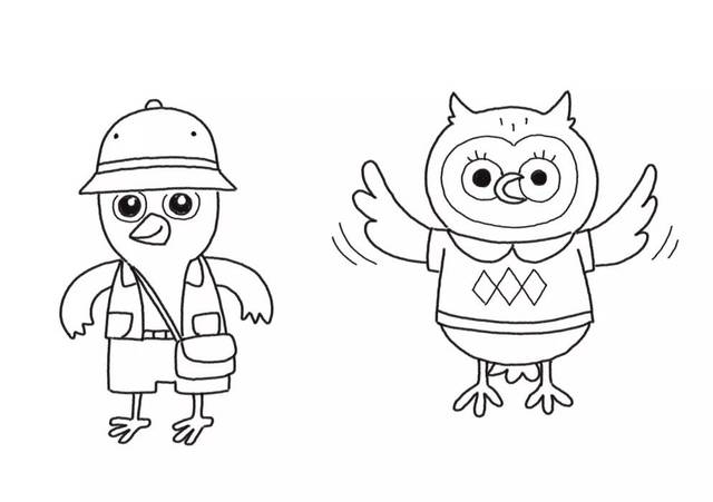 简单有趣的超可爱小动物简笔画来啦!