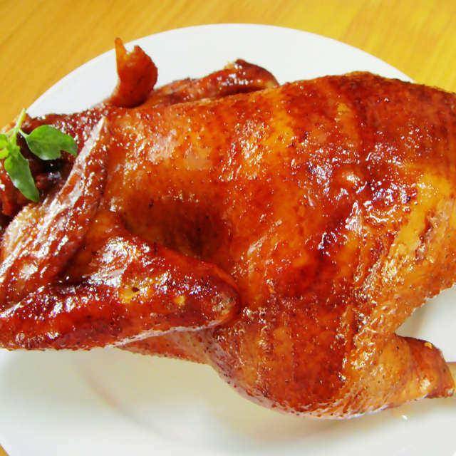 自己烤鸡,好吃不贵还干净,虽然麻烦,但是吃的放心