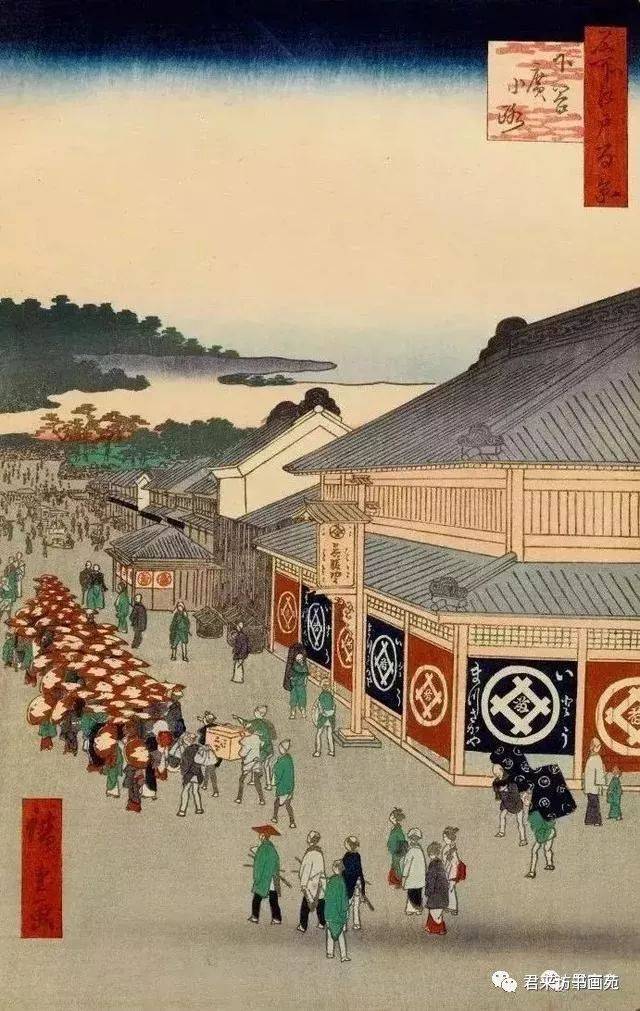 浮世绘大师画下了最美的日本