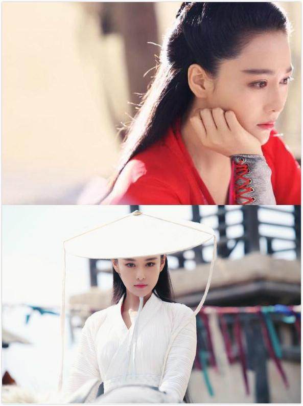 杨幂唐嫣刘诗诗赵丽颖热巴杨颖,女星古装红衣