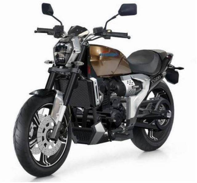 建设 js500-3d复古摩托