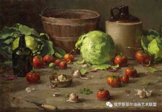 精美静物花卉——美国画家Delbert Gish油画作品赏析_搜狐网