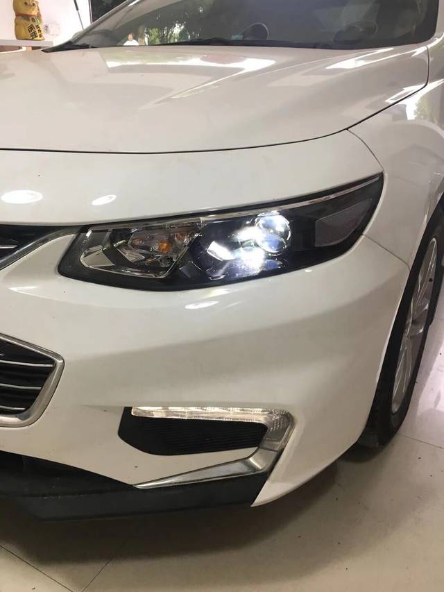 镇江改灯 迈锐宝xl大灯升级智能led双光透镜 告别蜡烛灯时代