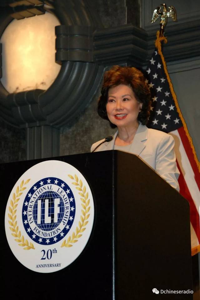 美国交通部部长赵小兰近日在华盛顿的演讲稿