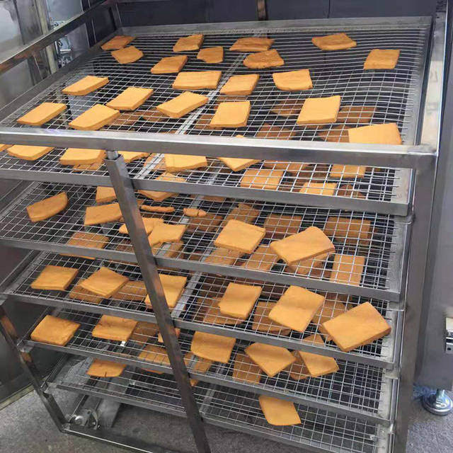 全自动豆干烟熏炉 小型豆干上色烟熏炉 多功能全自动豆干烟熏炉
