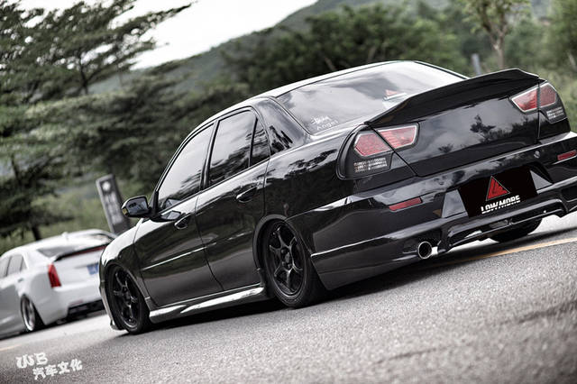 原创江门黑武士!东南v3菱悦改装案例