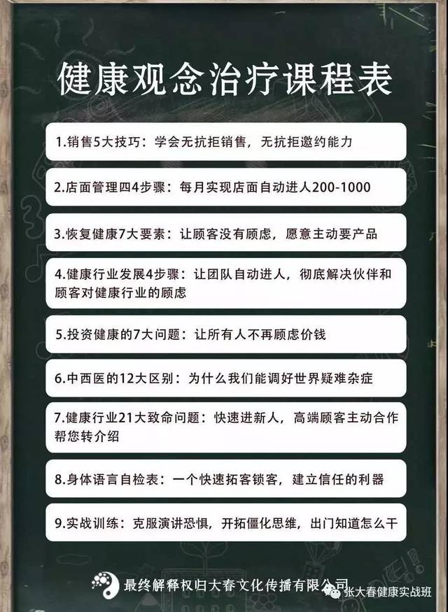 张大春健康调理表图片图片