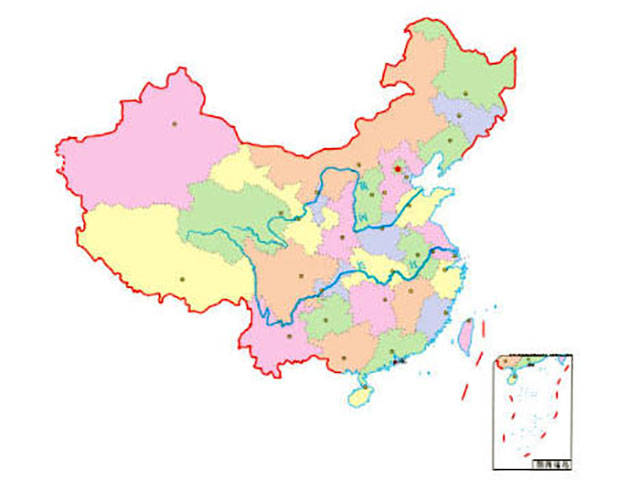 中国一点都不能少——你应该了解的中国示意地图