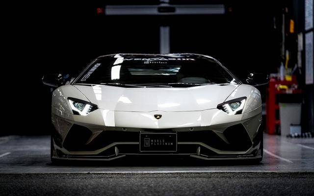东瀛美学中的兰博基尼aventador s 改装,比原装犀利动力不是重点