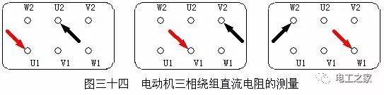电动机端子板绕组引出方式_三相绕组连接方法_三相异步电动机绕组