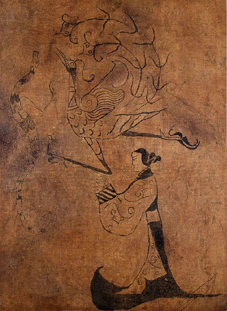 100幅古今名画，纵览中国美术史_手机搜狐网