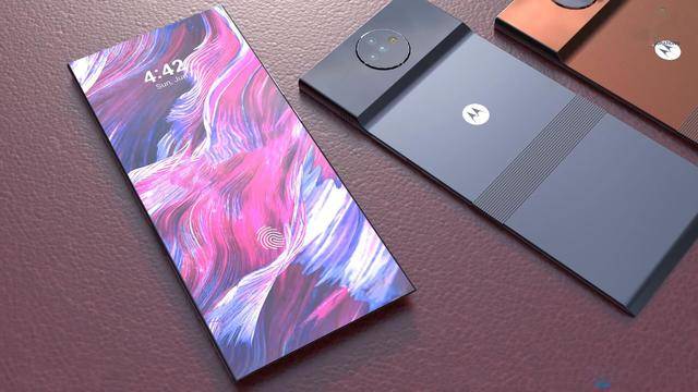 摩托罗拉5g折叠概念机:7.5英寸 骁龙855 5500mah