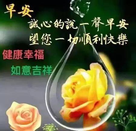 八月六日最漂亮早上好图片动态表情周二问候大家早上好图片祝福语