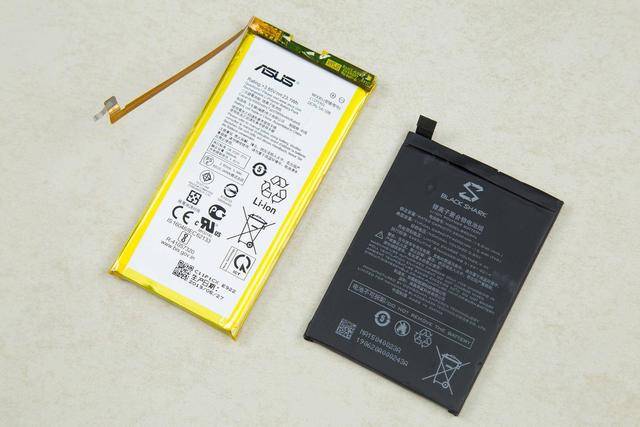 (电池:左rog;右黑鲨)