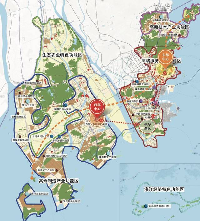 珠海金湾区详细地图图片