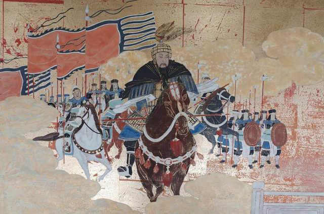 徐悲鸿《八骏图》画的是古代的哪八匹吗？_搜狐网