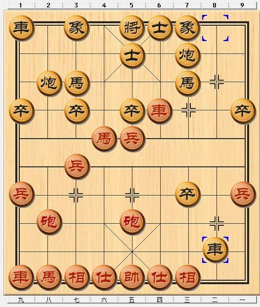 自战解评:急进中兵弃炮弃马局