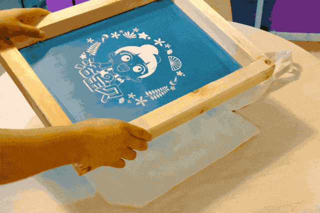 洛宝贝丝网印,就是这样做出来的哦