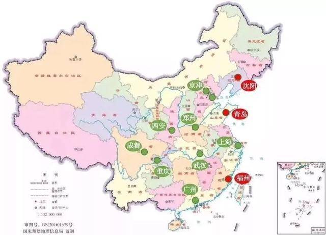 国家中心城市预测地图来了,青岛领衔三城候选