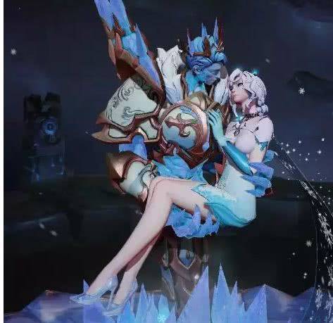 干将莫邪新皮肤不如冰霜恋舞曲,看到模型后,玩家笑了
