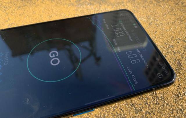 大利亚5G网络实测,OPPO峰值速度已经超过1000Mbps