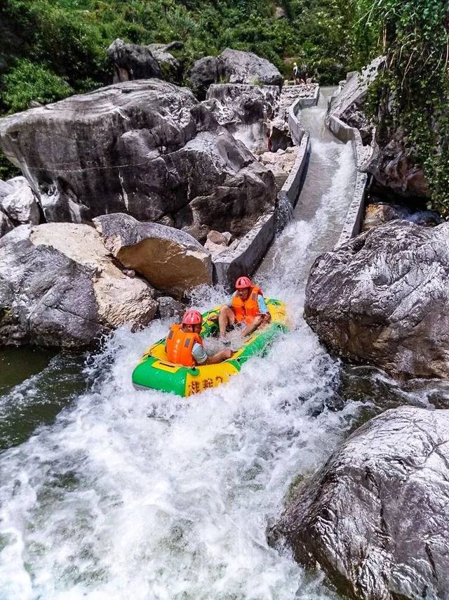 绵阳"青龙峡"将上演激烈的【勇士漂】!8月10号开始!连续三天!