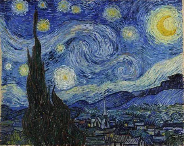 香月泰男 [夜空] 油彩画 香月泰男 [夜空] 油彩画 香月泰男美術館 画家香月泰男