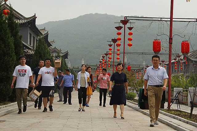 擦亮名片 激发活力 古县北平镇的明天红红火火_手机搜狐网