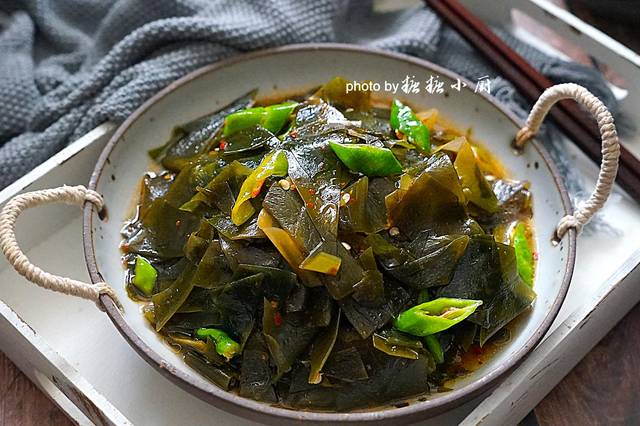 第二道菜:爆炒海带