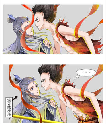 哪吒:有种"傲娇"叫哪吒,"藕饼"cp起源故事,甜到炸的相遇