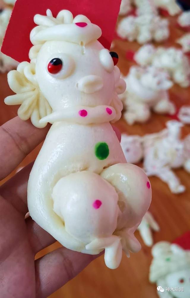 推荐丨一大波卡通面人来袭!七月十五神木巧媳妇捏面人