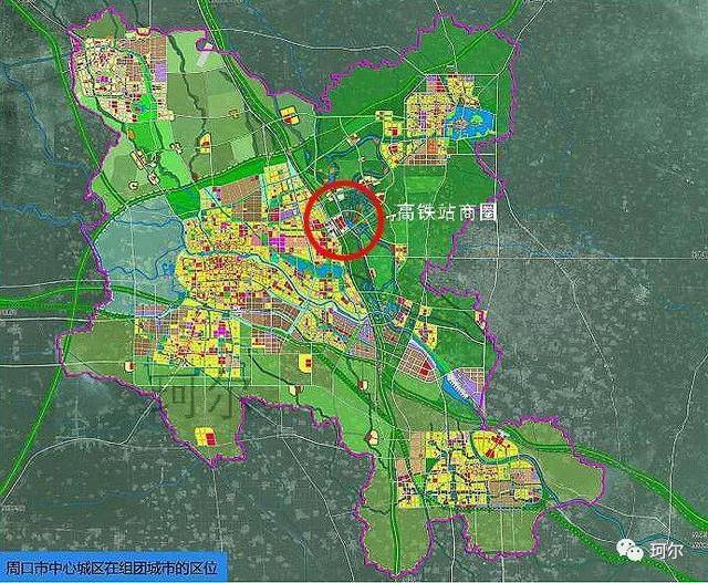 周口高铁站地图图片