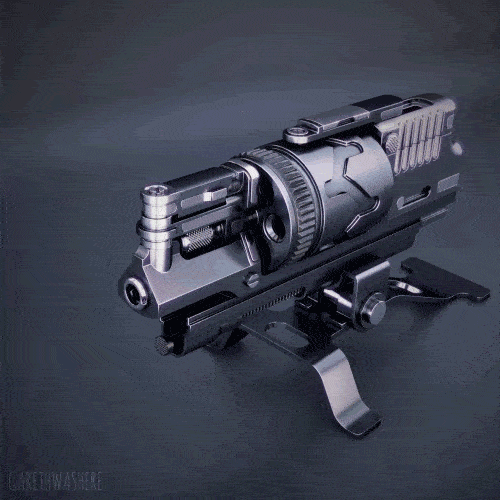 超炫酷的枪械3d动图,你一定喜欢!