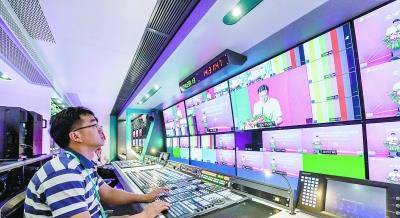 全球首台5G+8K转播车启动 明做篮球世界杯