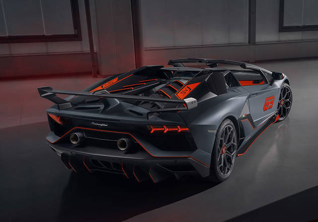 全球仅有63台 2020款兰博基尼aventador svj 63跑车发布