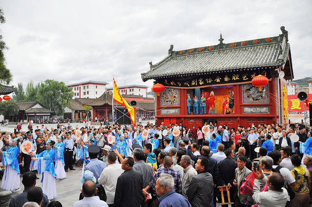 天水伏羲庙己亥(2019)年秋祭伏羲氏典礼举行送神仪式(天之水网组图)