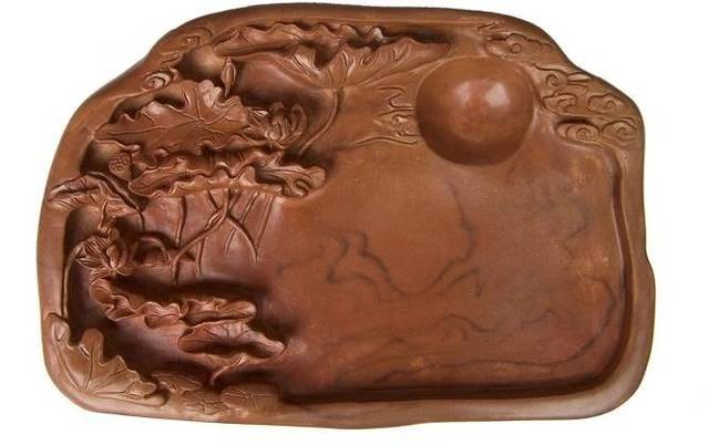 中国澄泥硯 澄泥硯 硯 中国四大名硯 绛州有一对匠人父子，帮助失传的澄泥砚重现人间!_搜狐网